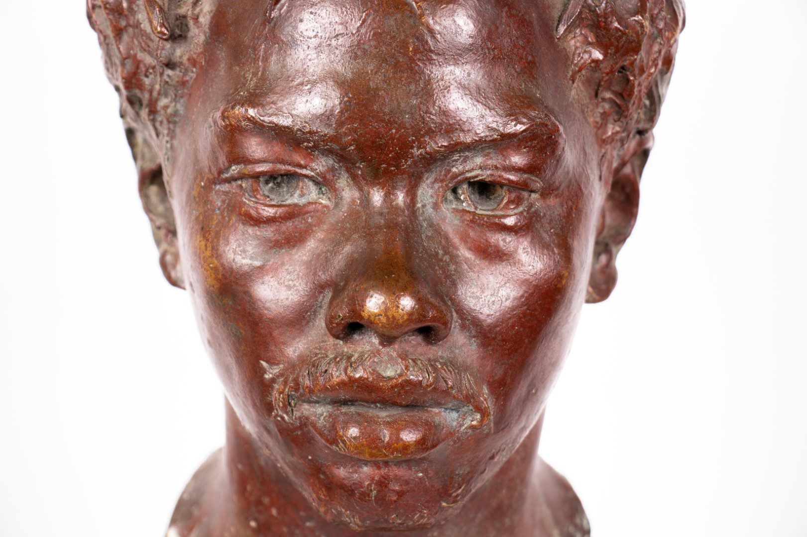 Mariano Benlliure, Bust of Juan Luna y Novicio, Bronze, Mold: 1884, Cast: c. 1920