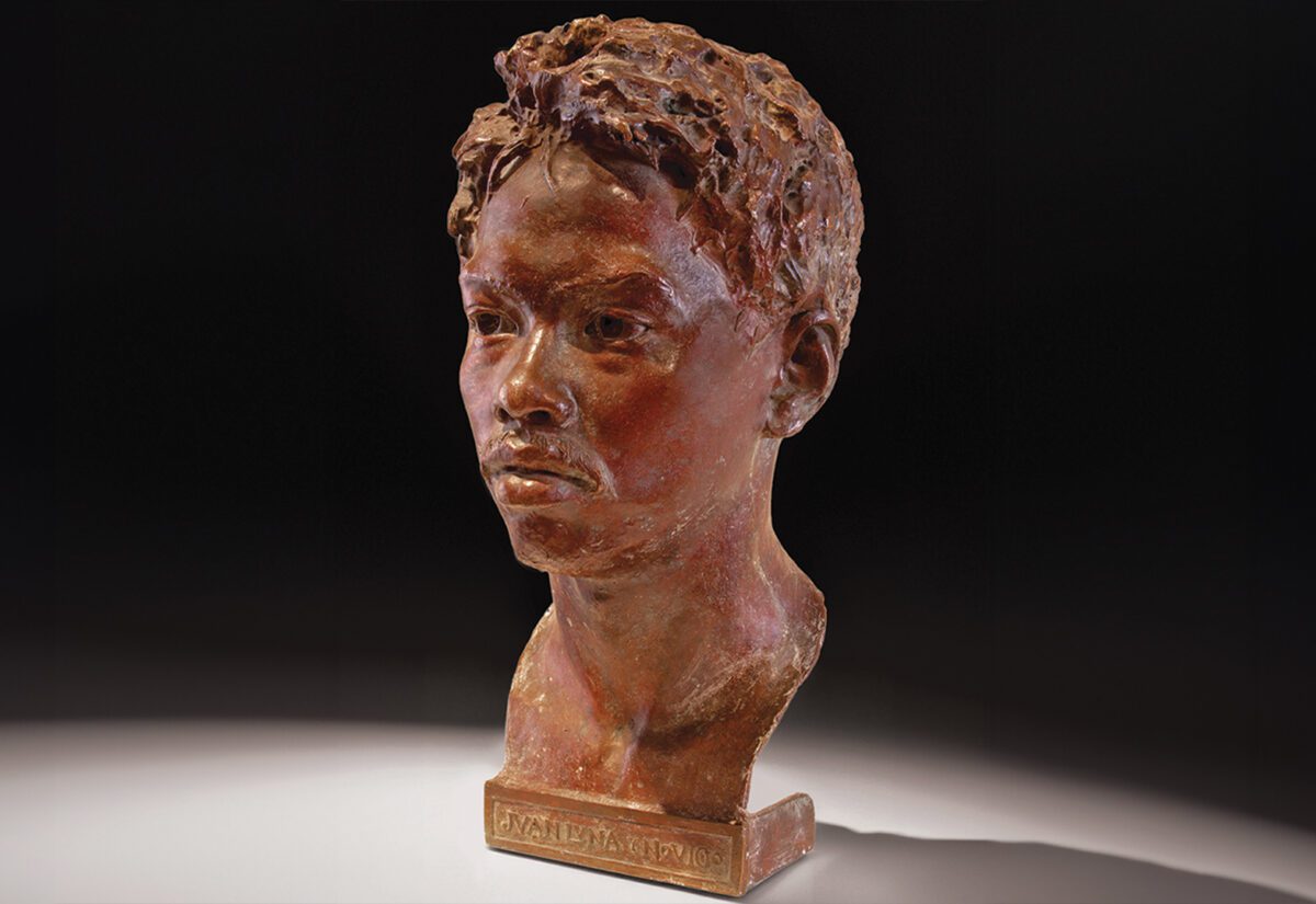 Mariano Benlliure, Bust of Juan Luna y Novicio, Bronze, Mold: 1884, Cast: c. 1920